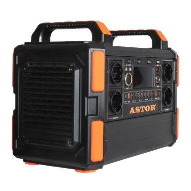 Nešiojamas įkroviklis / Mobili maitinimo stotelė 500W/1000W Nešiojamas įkroviklis / Mobili maitinimo stotelė 500W/1000W
