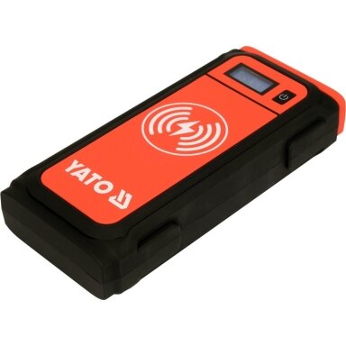 Nešiojamas įkroviklis  – powerbank 16000mAh akumuliatorių paleidimo įrenginys su LCD ir belaidžiu krovimu YATO YT-83085