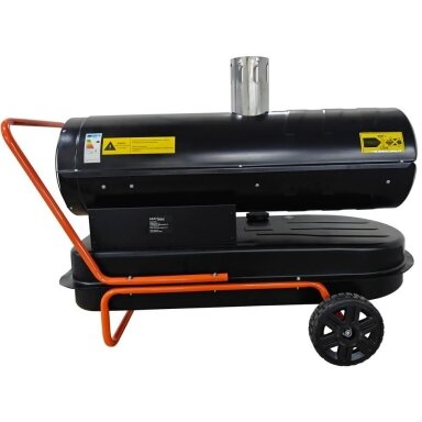 Netiesioginio degimo dyzelinis šildytuvas 40kW (su kaminu) Kraftdele KD11714 Netiesioginio degimo dyzelinis šildytuvas 40kW (su kaminu) Kraftdele KD11714