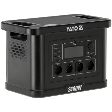Nešiojama maitinimo stotis | 2400W | 2232WH YATO 2 Nešiojama maitinimo stotis | 2400W | 2232WH YATO 2