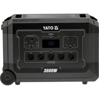 Nešiojama maitinimo stotis | 3600W | 3072WH YATO Nešiojama maitinimo stotis | 3600W | 3072WH YATO