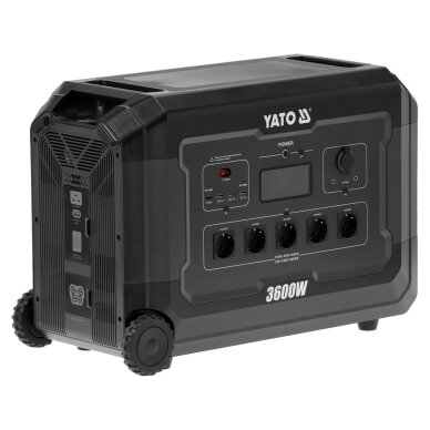 Nešiojama maitinimo stotis | 3600W | 3072WH YATO 1 Nešiojama maitinimo stotis | 3600W | 3072WH YATO 1