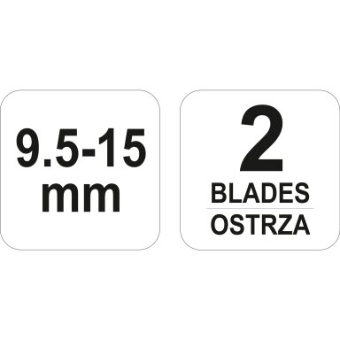 Oblius gipso plokščių kraštams 2 peiliai KD11256 Oblius gipso plokščių kraštams 2 peiliai KD11256