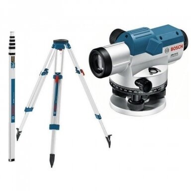 Optinis nivelyras GOL 32 D Professional + stovas + liniuote Optinis nivelyras GOL 32 D Professional + stovas + liniuote