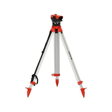 Optinis nivelyras su aksesuarais | 32X IP66 + 5 m lenta + trikojis YT-30551 YATO 3