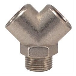 Oro paskirstytojas dvišakis šakotuvas 1/4" 1 Oro paskirstytojas dvišakis šakotuvas 1/4" 1