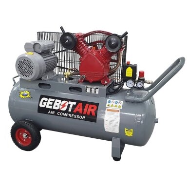Oro kompresorius 100L, 2,2KW, 10Bar, 340l/min GEBOT Oro kompresorius 100L, 2,2KW, 10Bar, 340l/min GEBOT