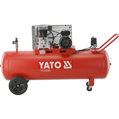 Oro kompresorius 200L, 360L/min 3.0HP YATO YT-23320 Oro kompresorius 200L, 360L/min 3.0HP YATO YT-23320