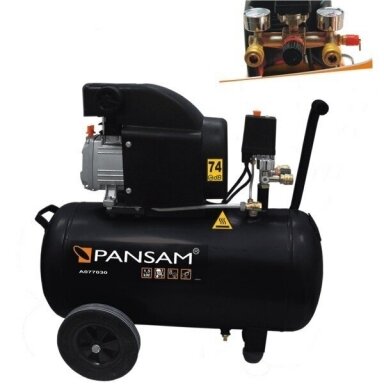 Oro kompresorius 50L PANSAM A077030 Oro kompresorius 50L PANSAM A077030