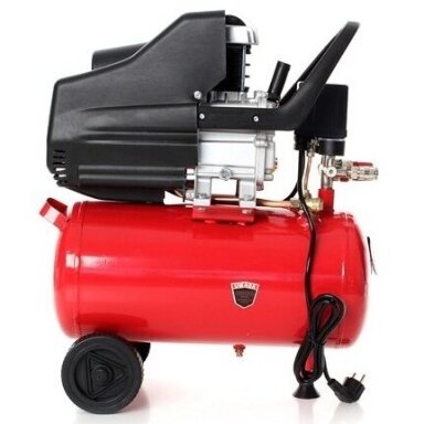 Oro kompresorius 24L, 220V, 206l/min Kraftdele