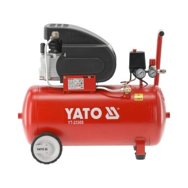 Oro kompresorius 50L, 200L/min 2.0HP YATO YT-23305 Oro kompresorius 50L, 200L/min 2.0HP YATO YT-23305
