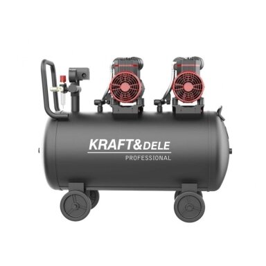 Oro kompresorius betepalinis 100L Kraftdele KD1392 Oro kompresorius betepalinis 100L Kraftdele KD1392