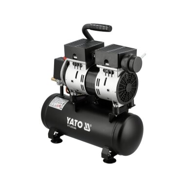 Oro kompresorius betepalinis tylus 6L 107L/min 550W YATO Oro kompresorius betepalinis tylus 6L 107L/min 550W YATO