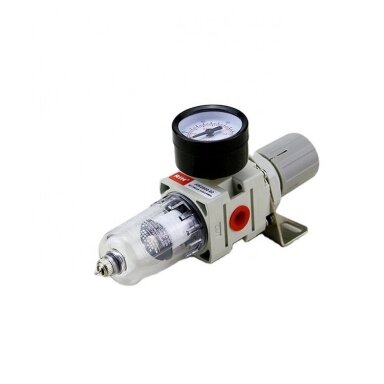 Oro srauto reguliatorius su drėgmės filtru 1/4" 550 l/min