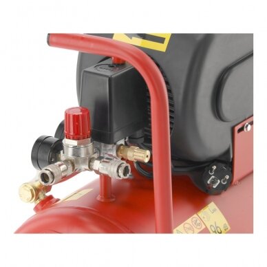 Oro kompresorius 25L, 200L/min 2.0HP YATO YT-23300 4 Oro kompresorius 25L, 200L/min 2.0HP YATO YT-23300 4