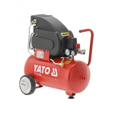 Oro kompresorius 25L, 200L/min 2.0HP YATO YT-23300 Oro kompresorius 25L, 200L/min 2.0HP YATO YT-23300