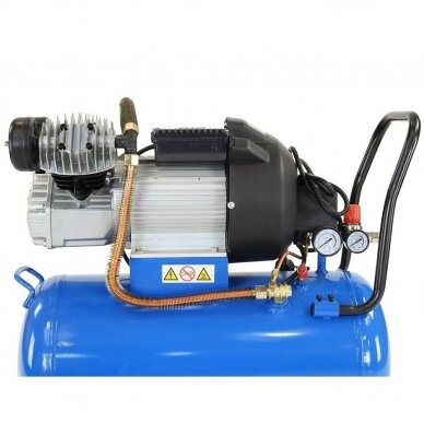 Oro kompresorius 50L, 2cilidrų 2,2kW, 250L/MIN 9 Oro kompresorius 50L, 2cilidrų 2,2kW, 250L/MIN 9