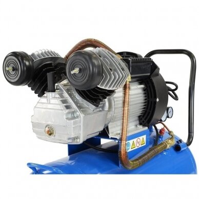Oro kompresorius 50L, 2cilidrų 2,2kW, 250L/MIN 11 Oro kompresorius 50L, 2cilidrų 2,2kW, 250L/MIN 11