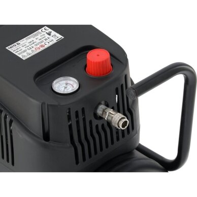 Oro kompresorius betepalinis | 1200 W | 24 l | 8 bar YATO 6 Oro kompresorius betepalinis | 1200 W | 24 l | 8 bar YATO 6