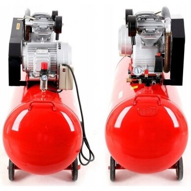 Oro kompresorius trifazis 300L, 5.5kW 8Bar Kraftdele KD1410 5 Oro kompresorius trifazis 300L, 5.5kW 8Bar Kraftdele KD1410 5