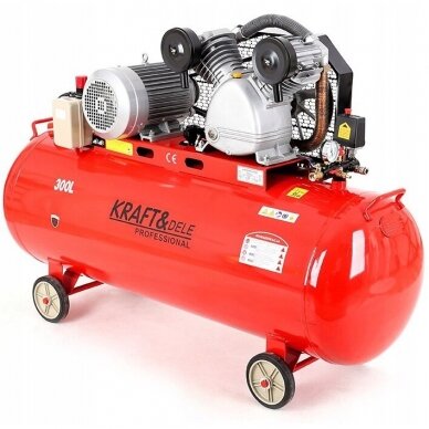 Oro kompresorius trifazis 300L, 5.5kW 8Bar Kraftdele KD1410 Oro kompresorius trifazis 300L, 5.5kW 8Bar Kraftdele KD1410