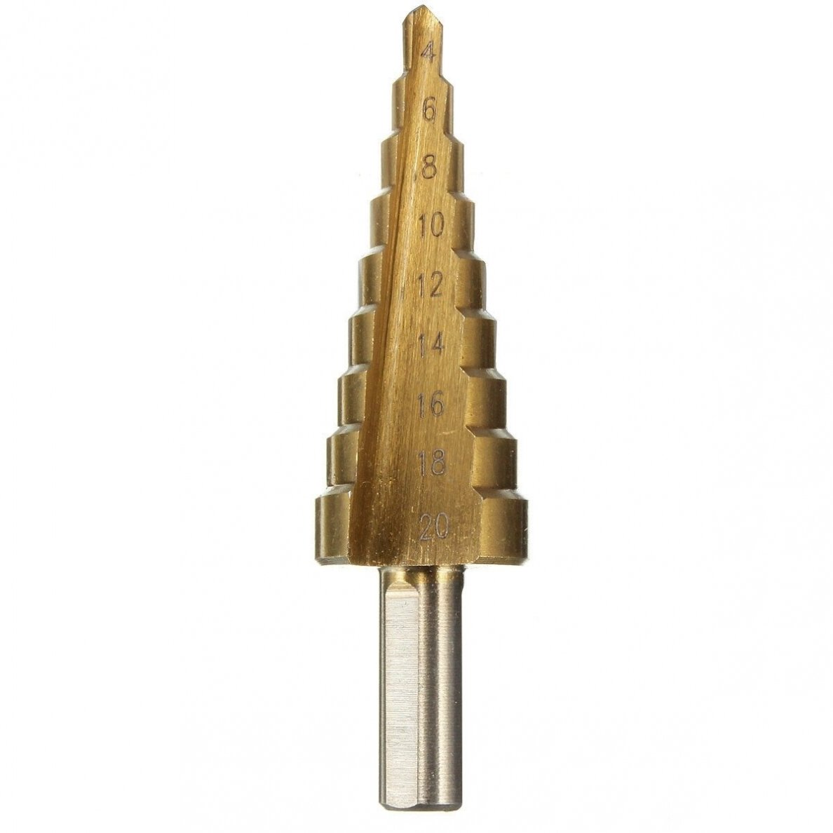 Pakopinis grąžtas skylės praplatinimui 4-20mm Essen Tools EB-4343 3 Pakopinis grąžtas skylės praplatinimui 4-20mm Essen Tools EB-4343 3