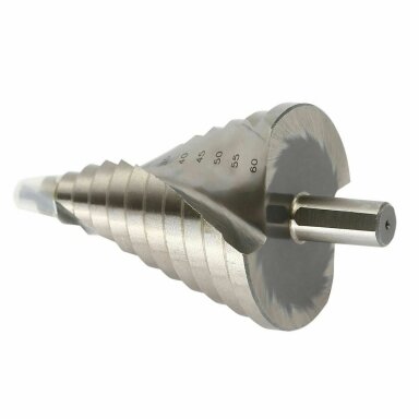 Pakopinis grąžtas skylės praplatinimui 6-60mm Essen Tools SD60 Pakopinis grąžtas skylės praplatinimui 6-60mm Essen Tools SD60
