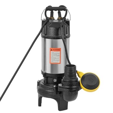 Panardinamas fekalinis siurblys 1.5 kW su smulkintuvu GEKO PREMIUM Panardinamas fekalinis siurblys 1.5 kW su smulkintuvu GEKO PREMIUM