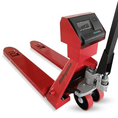 Palečių vežimėlis su svarstyklėmis Kelmann GX – SC1150P2 2 Palečių vežimėlis su svarstyklėmis Kelmann GX – SC1150P2 2