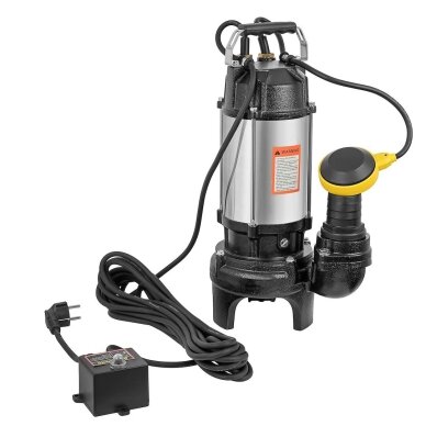 Panardinamas fekalinis siurblys 1.5 kW su smulkintuvu GEKO PREMIUM 3 Panardinamas fekalinis siurblys 1.5 kW su smulkintuvu GEKO PREMIUM 3