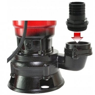 Panardinamas vandens siurblys 750W 2" Verke 3 Panardinamas vandens siurblys 750W 2" Verke 3