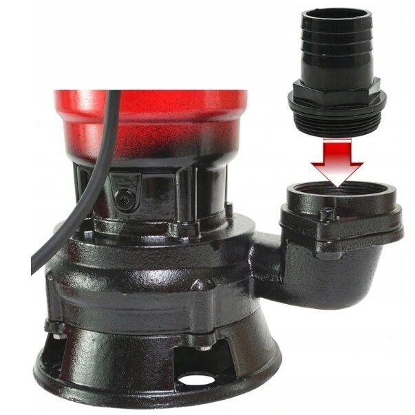 Panardinamas vandens siurblys 750W 2" Verke 3 Panardinamas vandens siurblys 750W 2" Verke 3