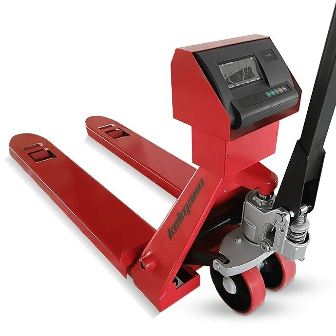 Palečių vežimėlis su svarstyklėmis Kelmann GX – SC1150P2 2 Palečių vežimėlis su svarstyklėmis Kelmann GX – SC1150P2 2