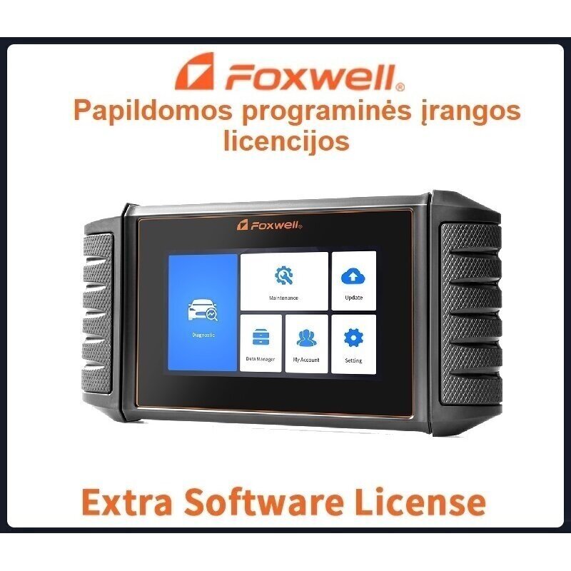 Papildoma programinė įranga Foxwell i53 Papildoma programinė įranga Foxwell i53