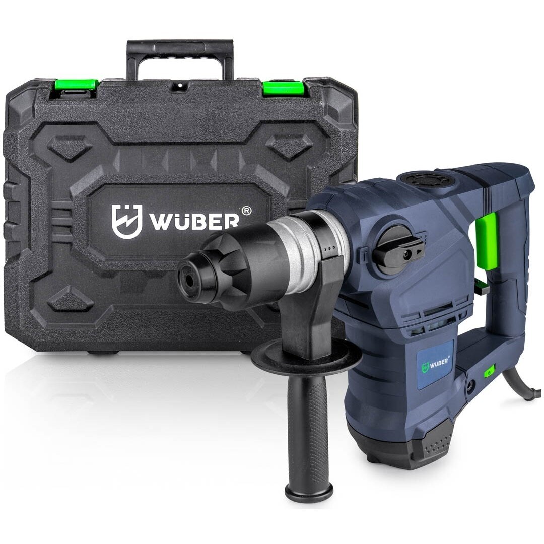 Perforatorius 5,5J 1500W SDS+ – su lagaminu ir priedais Wuber W28922 2