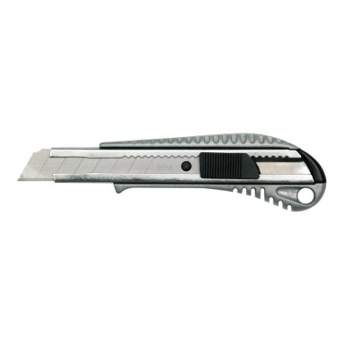 Peilis laužomomis geležtėmis metalinis cinkuotas 18 mm 76184 VOREL Peilis laužomomis geležtėmis metalinis cinkuotas 18 mm 76184 VOREL