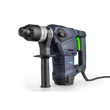Perforatorius 5,5J 1500W SDS+ – su lagaminu ir priedais Wuber W28922 Perforatorius 5,5J 1500W SDS+ – su lagaminu ir priedais Wuber W28922
