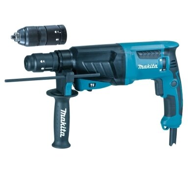 Perforatorius MAKITA HR2630TJ SDS+ 800W 2.4J (2 griebtuvai) Perforatorius MAKITA HR2630TJ SDS+ 800W 2.4J (2 griebtuvai)