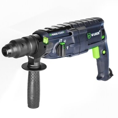 Perforatorius SDS+ 2500W, 2 griebtuvai + priedai WUBER W28920 Perforatorius SDS+ 2500W, 2 griebtuvai + priedai WUBER W28920