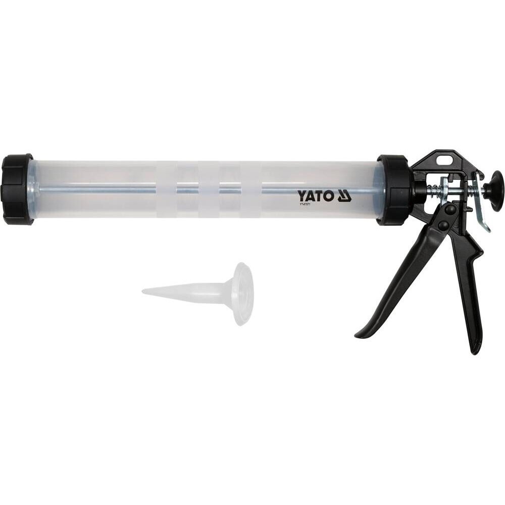Pistoletas tirštai masei | skaidrus | 600 mm YATO 2 Pistoletas tirštai masei | skaidrus | 600 mm YATO 2