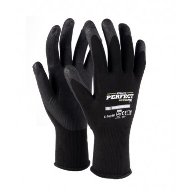 Pirštinės NITRILE FLEX FOAM 9 dydis