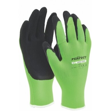 Pirštinės LATEX FOAM 8 dydis Pirštinės LATEX FOAM 8 dydis