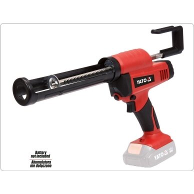 Pistoletas silikonui akumuliatorinis | 18V | be baterijos YATO 2