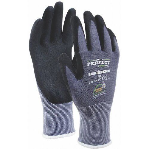 Pirštinės NITRILE FLEX 8 dydis Pirštinės NITRILE FLEX 8 dydis