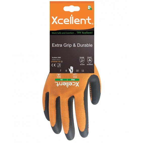 Pirštinės EXTRA GRIP 10 dydis 1 Pirštinės EXTRA GRIP 10 dydis 1