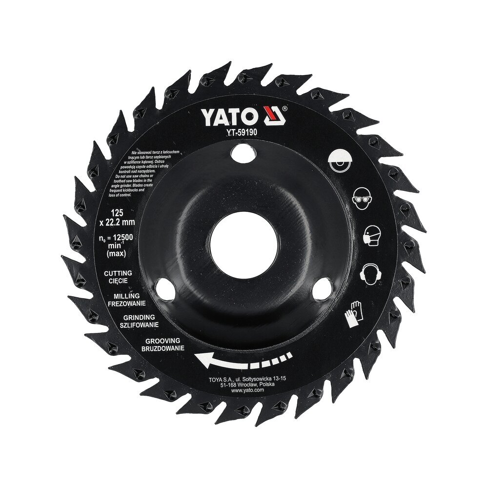 Pjūklinis diskas / freza | 125 mm YATO 1 Pjūklinis diskas / freza | 125 mm YATO 1