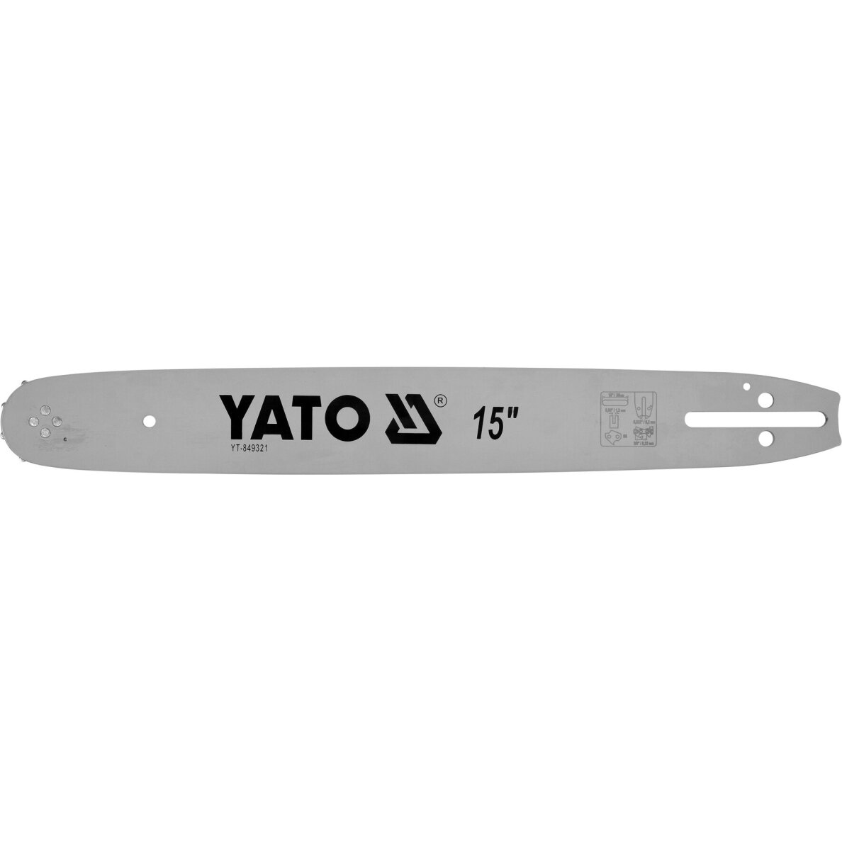 Pjovimo juosta | 15" 3/8"U YT-849321 YATO