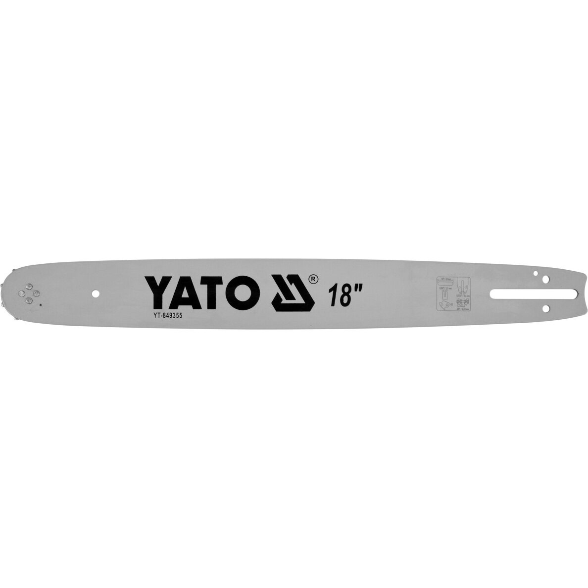 Pjovimo juosta | 18" 3/8"U YT-849355 YATO Pjovimo juosta | 18" 3/8"U YT-849355 YATO