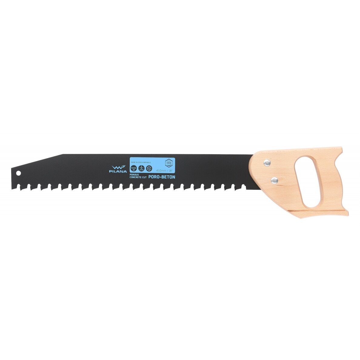 Pjūklas akytbetoniui PILANA 450mm, 22/22 dantys Pjūklas akytbetoniui PILANA 450mm, 22/22 dantys