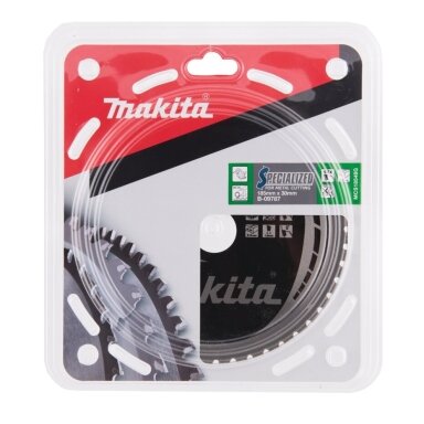 Pjūklas metalui (diskiniam pjūklui) SPECIALIZED 185x2x30mm 0° T48 Makita B-09787 Pjūklas metalui (diskiniam pjūklui) SPECIALIZED 185x2x30mm 0° T48 Makita B-09787